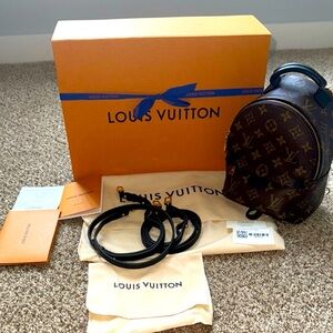 ✨100% GUARANTEED AUTHENTIC LOUIS VUITTON PALMS SPRINGS MINI BACKPACK MONOGRAM!!✨